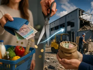 Деньги и банковская карта, кэшбэк за покупку украинских товаров