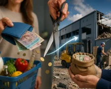 Гроші та банківська картка, кешбек за покупку українських товарів