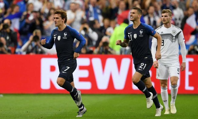 Ліга Націй: Франція зробила камбек у грі з Німеччиною