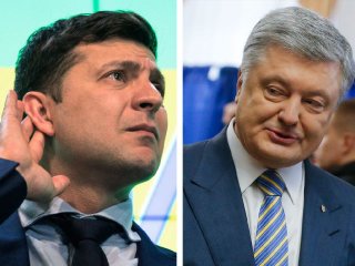 Зеленський і Порошенко