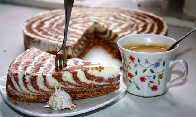 Рождество 2019: творожный пирог с шоколадом