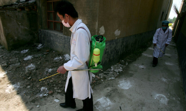 коронавирус в Китае, фото: gettyimages