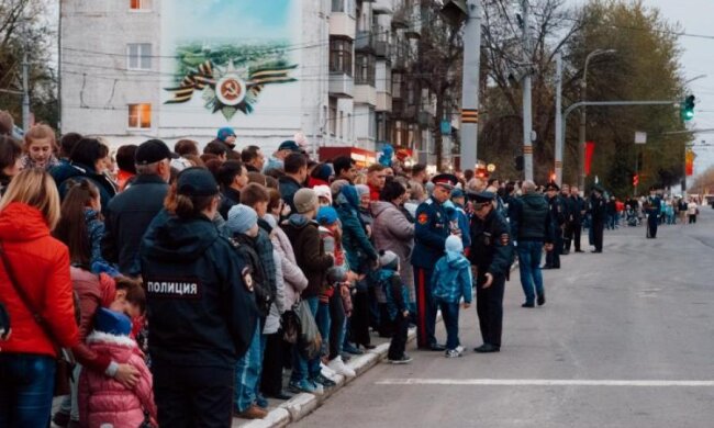 У Москві провели генеральну репетицію "побєдобесія"