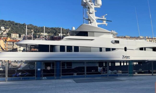 Яхта Олександра Ярославського, скріншот: Telegram