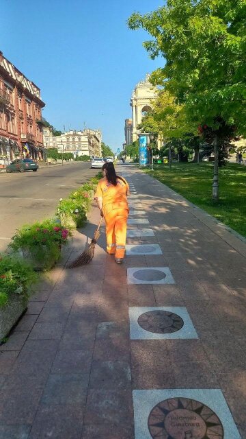 Ремонтні роботи на вулицях Одеси 17 липня