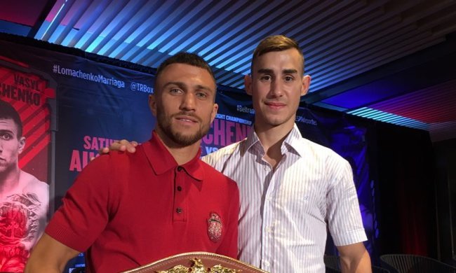 Василь Ломаченко та Максим Дадашев