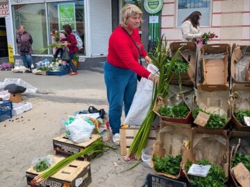 Пучки лепехи (аїру) — традиційна зелень, якою українці прикрашають оселі на Трійцю