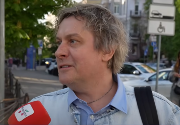 Степан Казанін, кадр з інтерв'ю