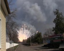 Минобороны рассматривает три причины взрывов в Балаклее