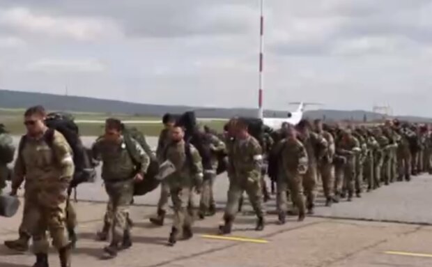 Кадирівці, російські військові, скріншот з відео