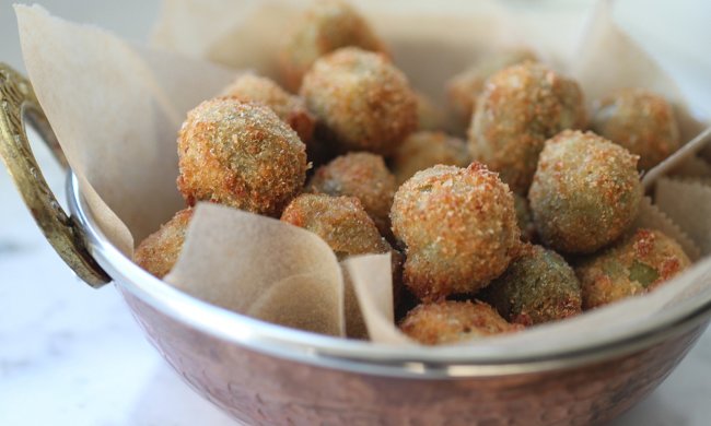 Відмінний рецепт оливок у фритюрі