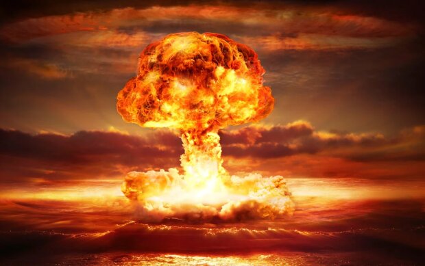 Ядерний вибух - арт, скріншот: YouTube