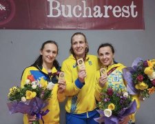 Українські чемпіонки з боротьби стали єдиною силою: три в одному