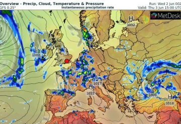 Прогноз погоды на 3 июня, фото: Наталка Диденко Facebook