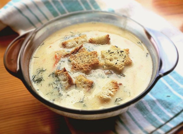 сирний суп з фрикадельками всього за 4 простих кроки