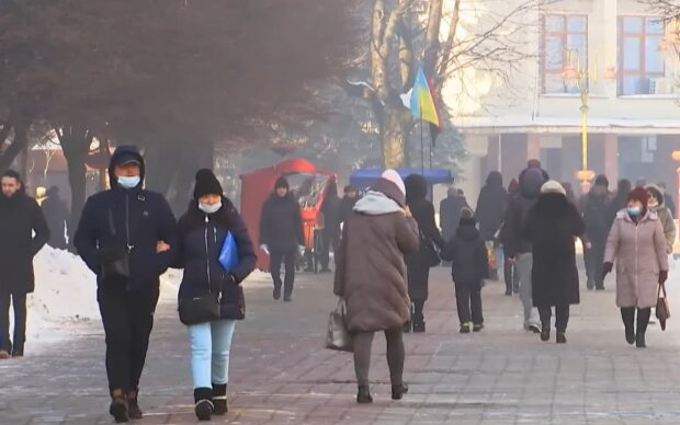 карантин в Украине, скриншот с видео