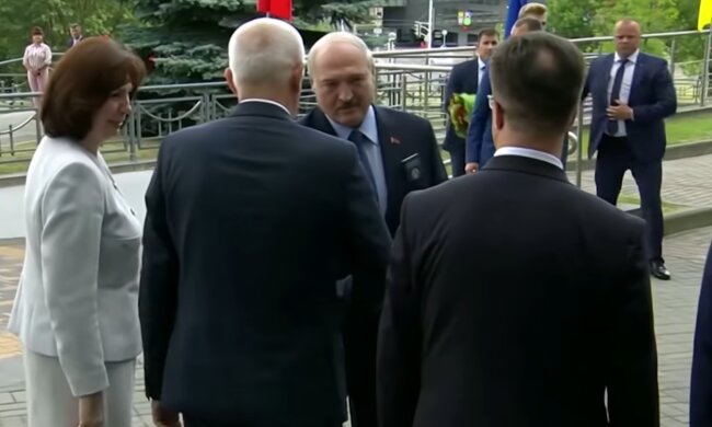 Александр Лукашенко, скриншот из видео