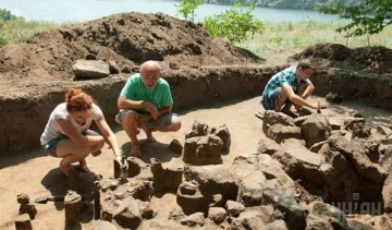  На Хортице обнаружили уникальный археологический комплекс (фото)