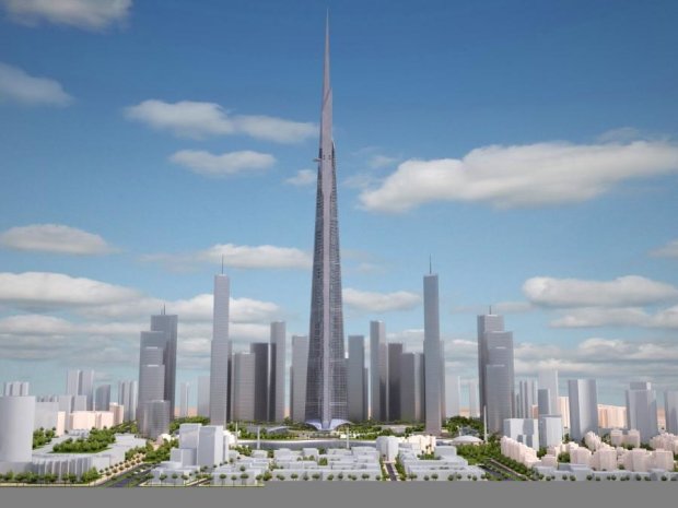 В сети показали вид самого высокого небоскреба мира