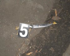 Рецидивіст ножем поранив відвідувача столичного кафе (відео)