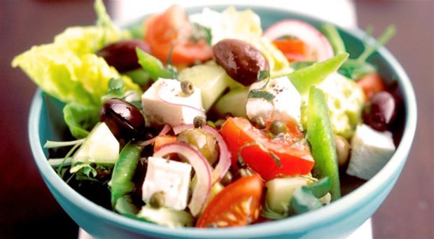 Греческий салат (классический рецепт)