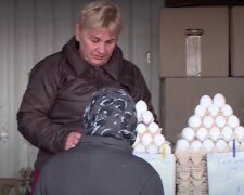 Ціни на яйця. Фото: скрін youtube