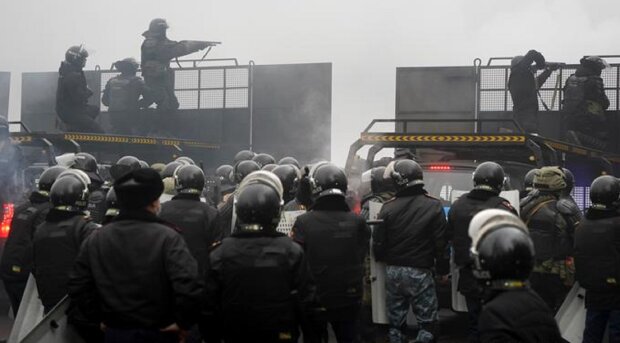 Столкновения в Казахстане. Фото: РИА