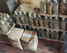 В столице прикрыли цех по производству поддельного алкоголя (фото)