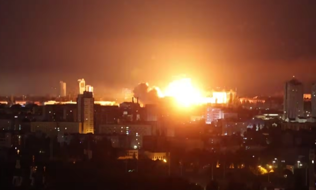Ракетний удар рф. Фото: скрін youtube