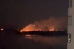 пожежа на екопарку Осокорки