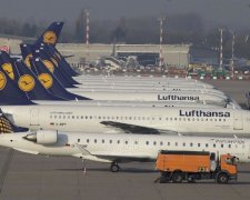 Lufthansa отменила тысячу рейсов из-за забастовки пилотов