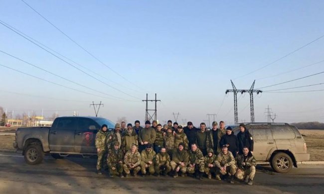 "Блокадники" показали новий блокпост