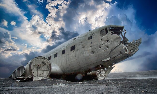 Аварія літака, фото: Pixabay