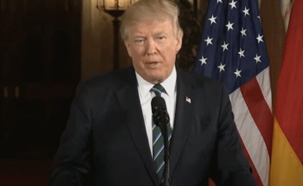 Дональд Трамп, скріншот з відео