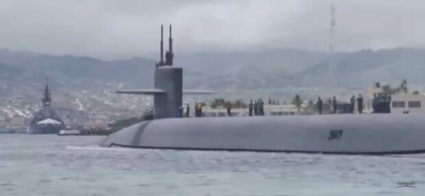 Підводний човен, фото: скріншот з відео