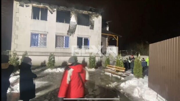 Пожежа в Харкові, фото: скріншот з відео