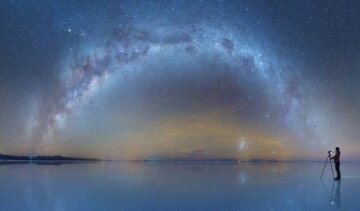 Фотограф спустив небо на землю
