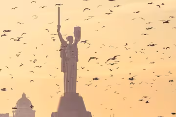 Батьківщина-Мати, Київ, фото із соцмереж