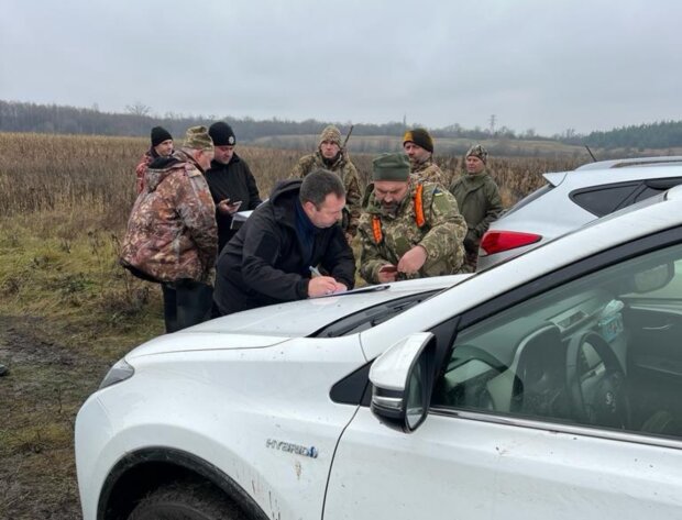 незаконне полювання на Полтавщині