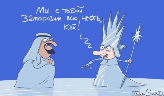 Православні пінгвіни і Путін-Снігова королева: карикатури Йолкіна (фото)