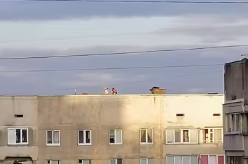 Діти на даху, фото: Гаряча лінія Львова