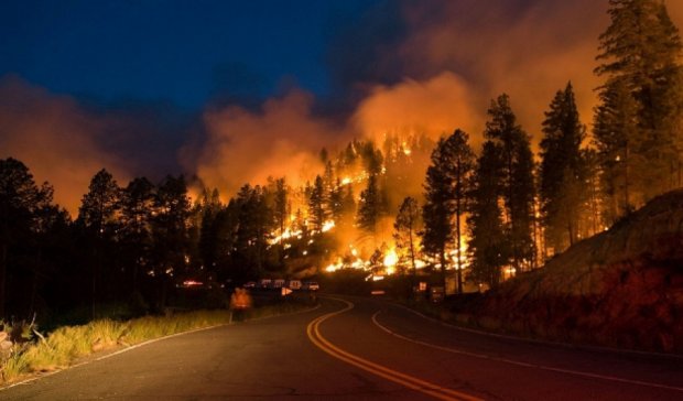 Сотни домов сгорели на севере Калифорнии