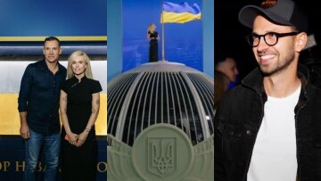 Андрій Шевченко та Антон Птушкін на виставці «Той день» у Києві