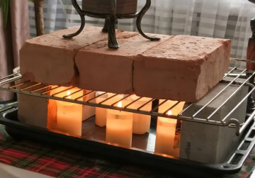 Кирпичи для отопления, кадр из видео