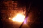 Ночью в Киеве сгорели два автомобиля