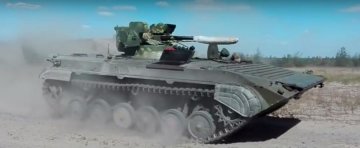 У мережі показали БМП зі "Шквалом" і "Хмарою"