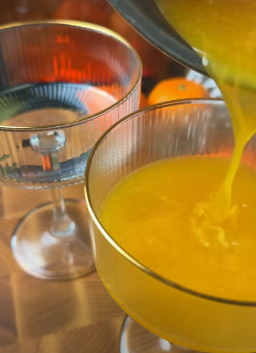 Мандаринова пана-кота: фото скрін рецепту