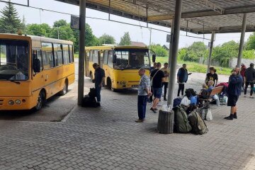 Эвакуация украинцев. Фото: Telegram