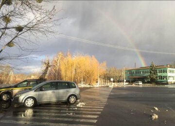 Радуга в Чернобыле, фото: фейсбук Заповедника