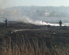 Дождь в помощь: сама погода помогает тушить торф на Киевщине